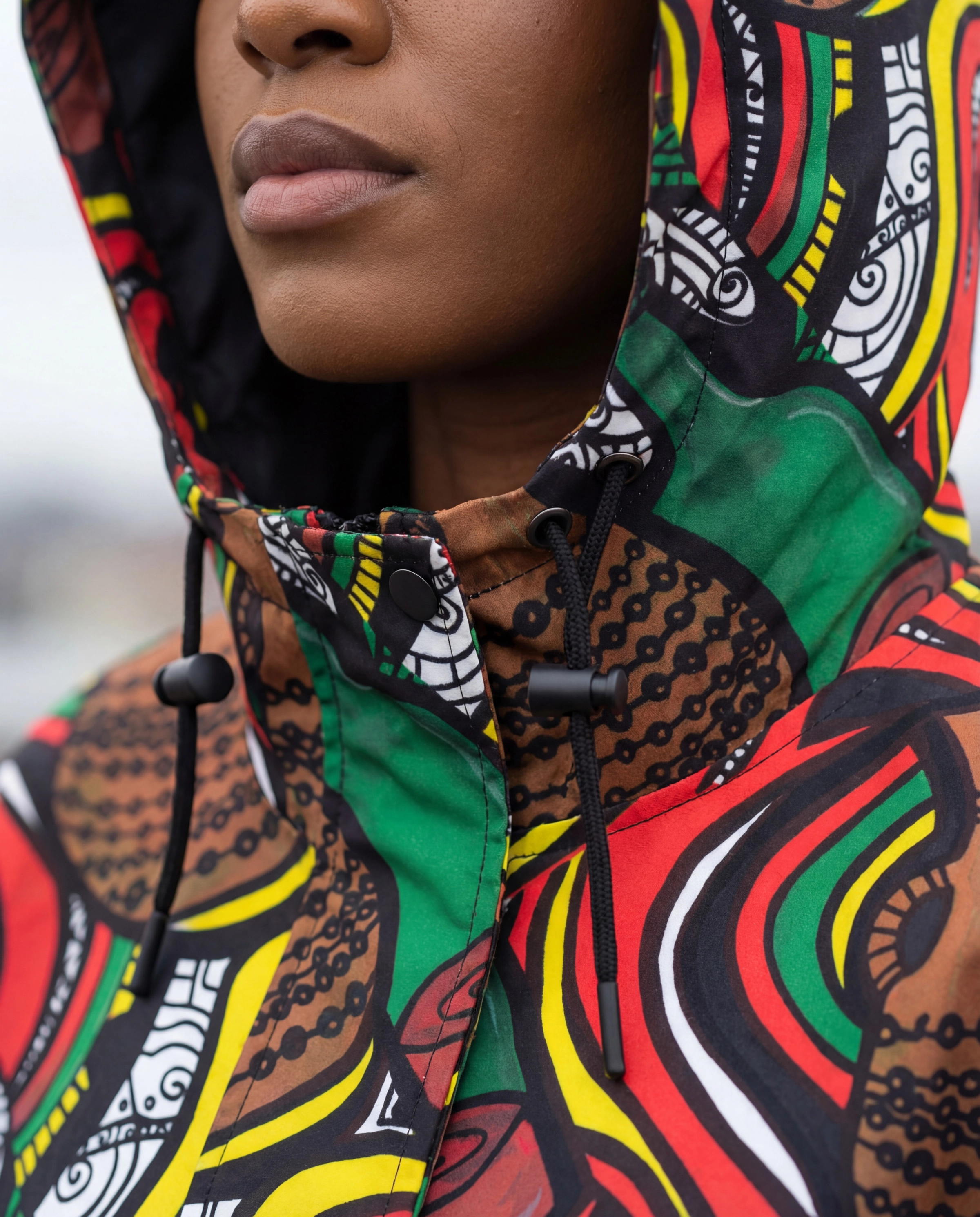 Libation hood detail