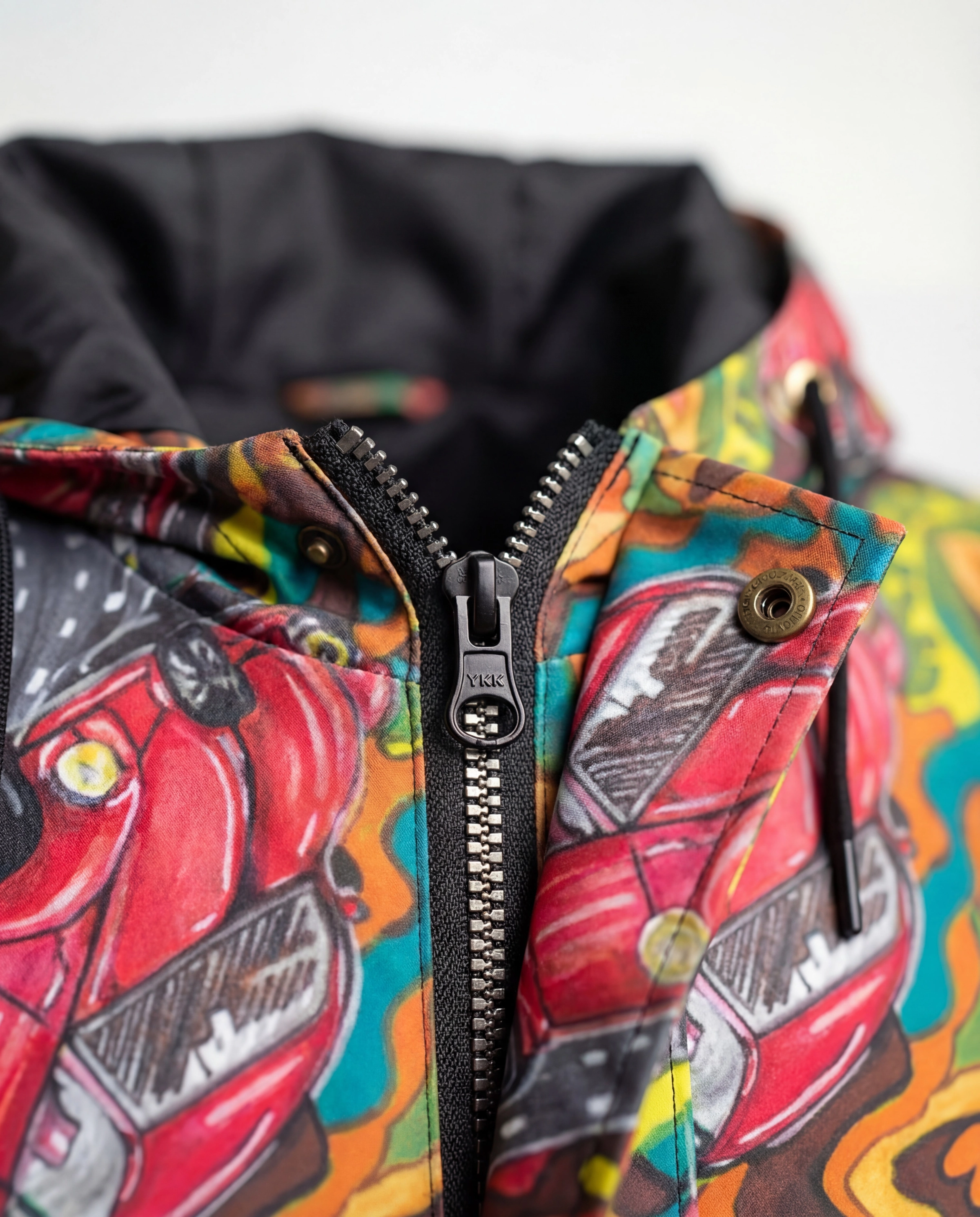 Transport zipper detail