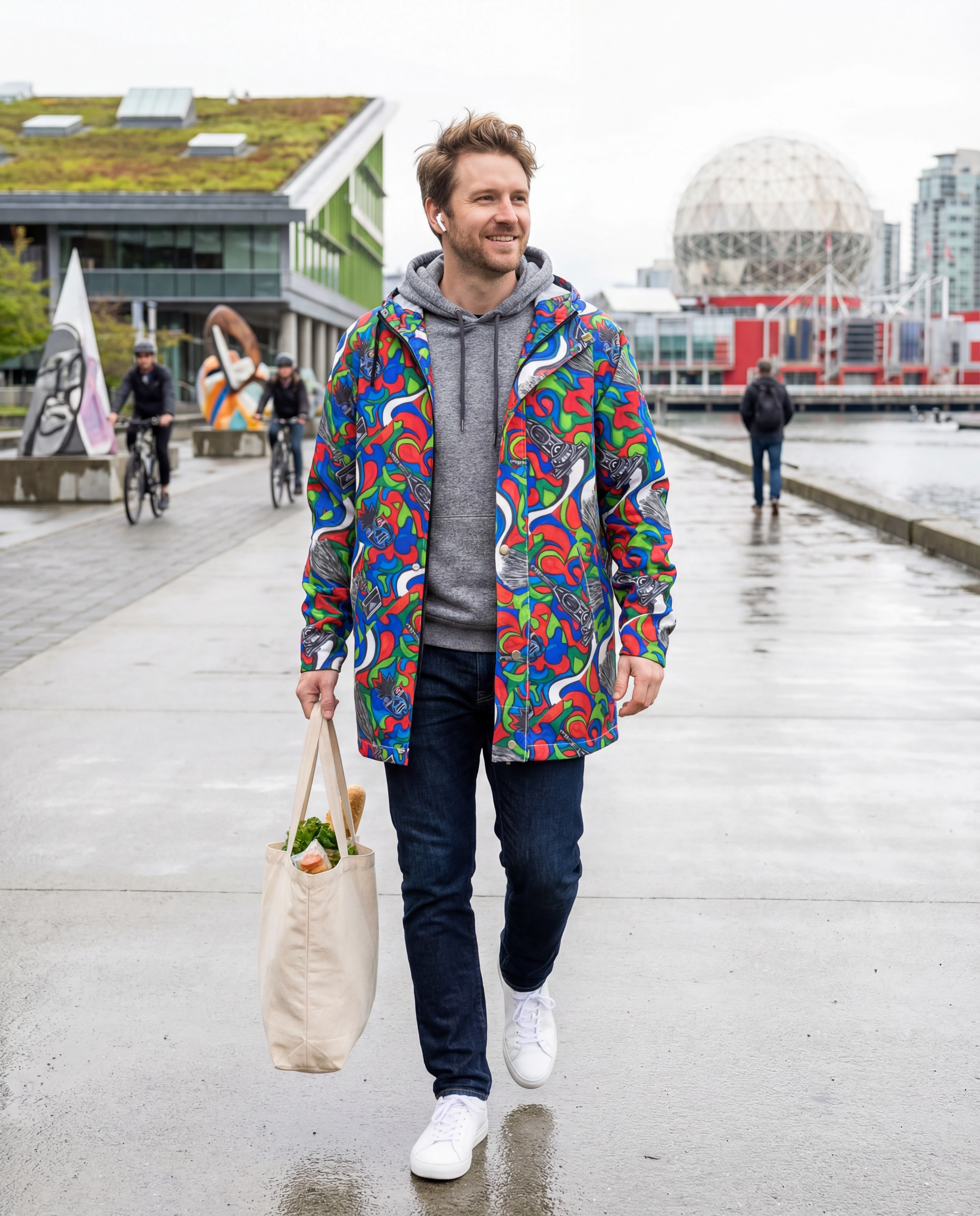 Olympic Village Seawall